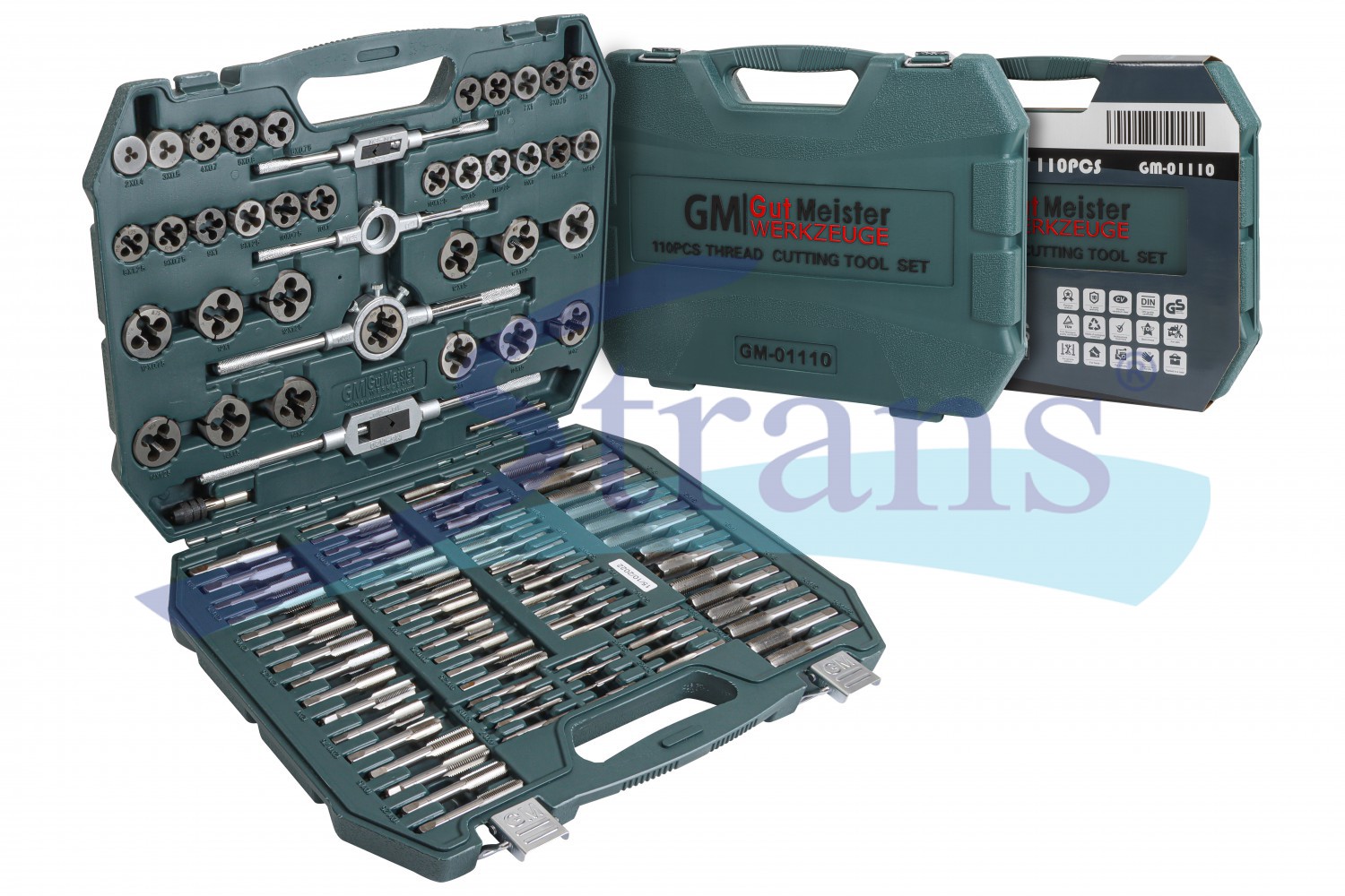 Tap And Die Set Gut Meister 110Pcs Gm01110 buy in Ukraine | Strans